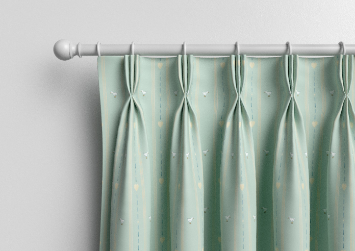 Puddle Down, Duck Stripe Egg - Made to Measure Curtains - Image 11